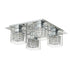 Flush luminaire in Chrome LL00137